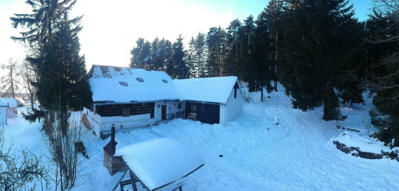 Malebna Chalupa U Javorniku Na Sumave Vacov Exterior foto